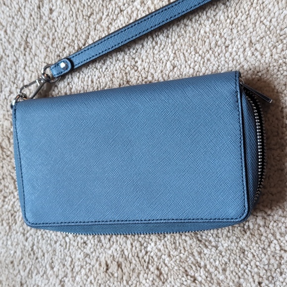 Michael Kors Blue Wristlet Wallet - Picture 4 of 6
